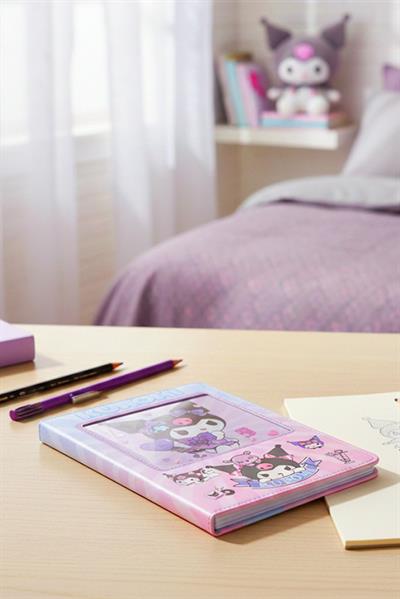 Mor Kuromi Pullu Sulu Defter