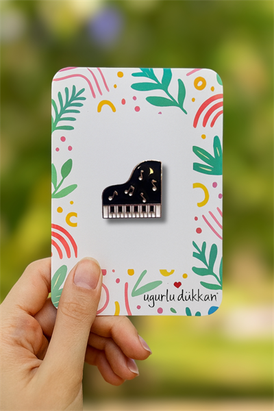 Notalı Piyano Rozeti