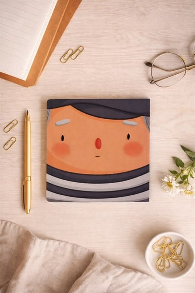 Pablo Picasso Kare Çizgisiz Defter 15x15cm