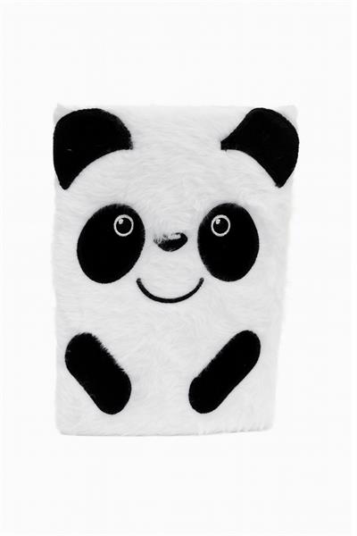 Beyaz Panda Peluş Defter