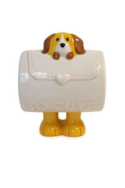 Pati Saplı Köpek Porselen Kupa 400 ML