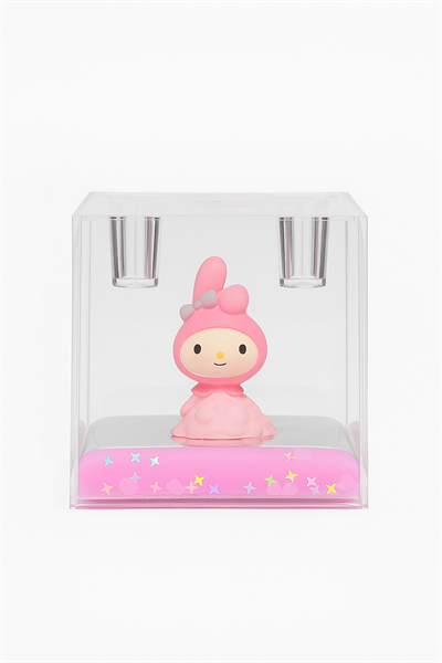 PEMBE KUROMİ PEMBE SULU KARE KALEMLİK