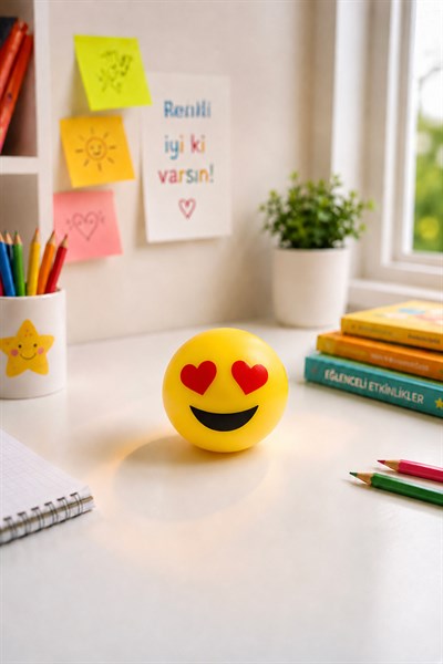 Sarı Aşk Emoji Sukuşi