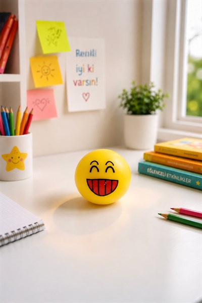 Sarı Gülen Emoji Sukuşi
