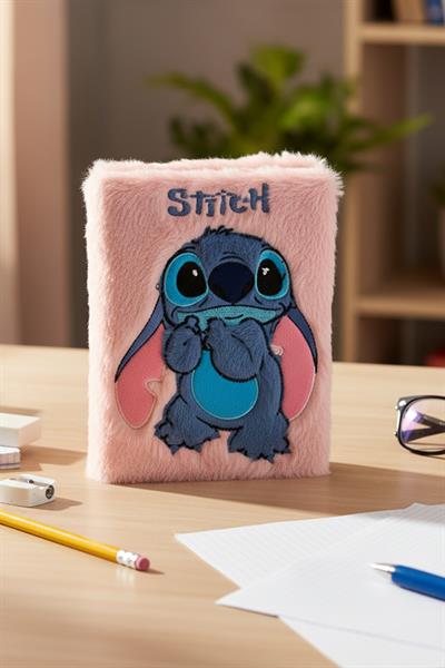 STITCH PELUŞ DEFTER PEMBE