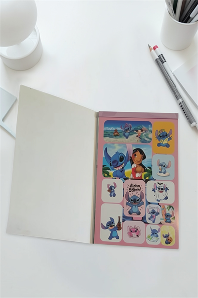 Stitch&Pochacco Tırnak Stickerı