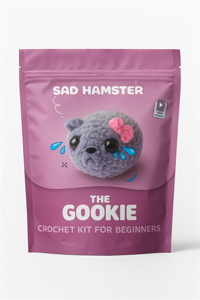 THE GOOKIE AMIGURUMI CROCHET HAMSTER