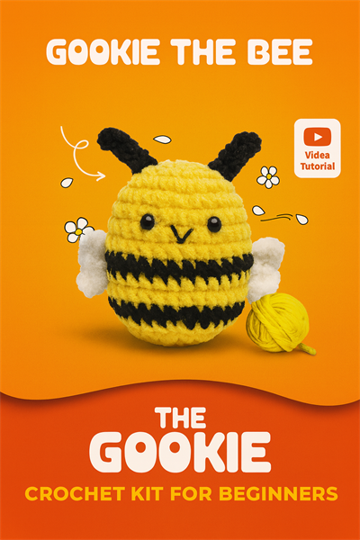 THE GOOKIE AMIGURUMI CROCHET KITS BEE
