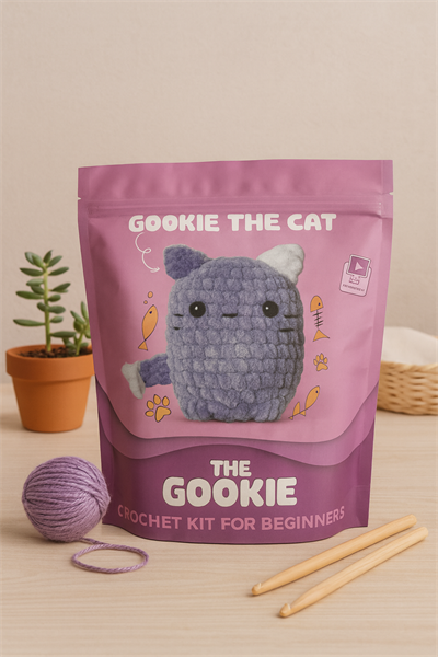 THE GOOKIE AMIGURUMI CROCHET KITS CAT
