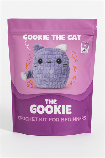 THE GOOKIE AMIGURUMI CROCHET KITS CAT