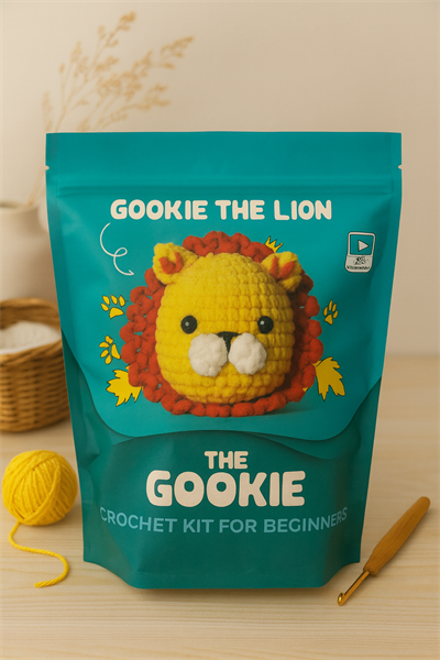THE GOOKIE AMIGURUMI CROCHET KITS LION