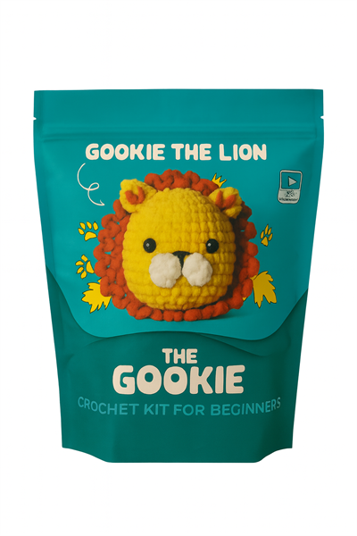 THE GOOKIE AMIGURUMI CROCHET KITS LION