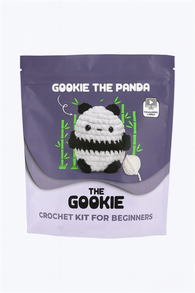 THE GOOKIE AMIGURUMI CROCHET KITS PANDA