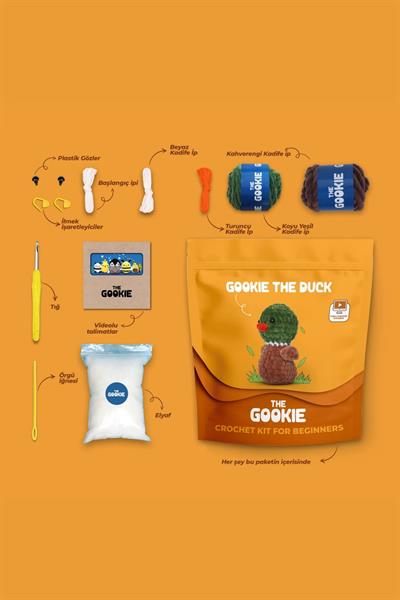 THE GOOKIE AMIGURUMI CROCHET KITS DUCK