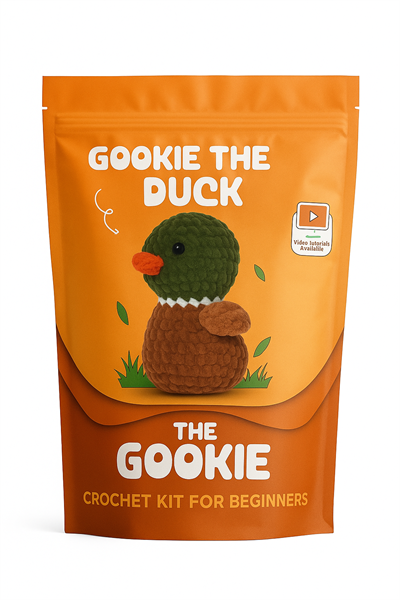 THE GOOKIE AMIGURUMI CROCHET KITS DUCK