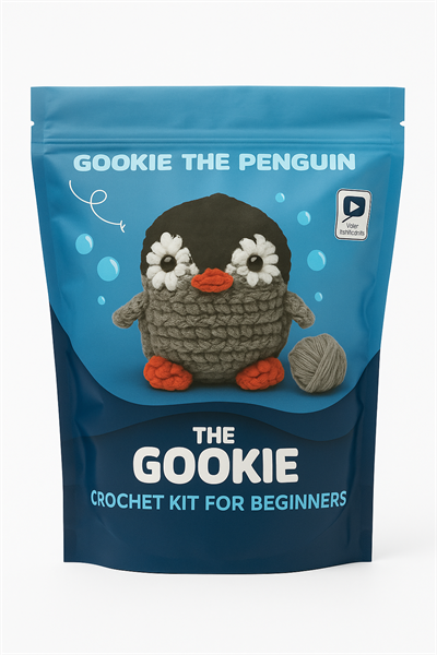 THE GOOKIE AMIGURUMI CROCHET KITS PENGUIN