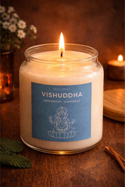 Vıshuddha (Peppermınt Chamomıle) Mum