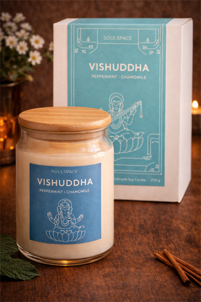 Vıshuddha (Peppermınt Chamomıle) Mum