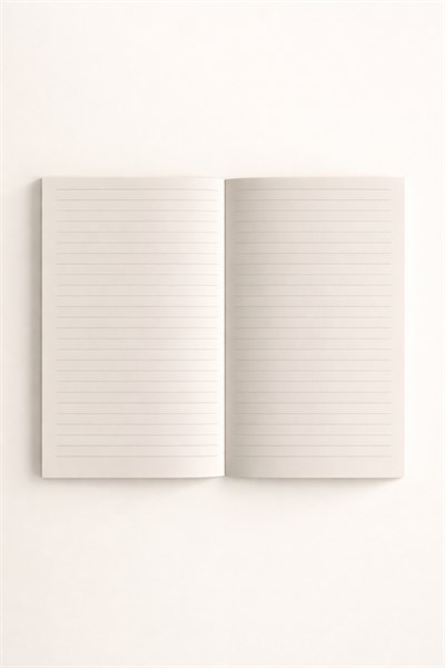 Yeşil Zeminli Karpuz Tasarım A5 Çizgili Defter