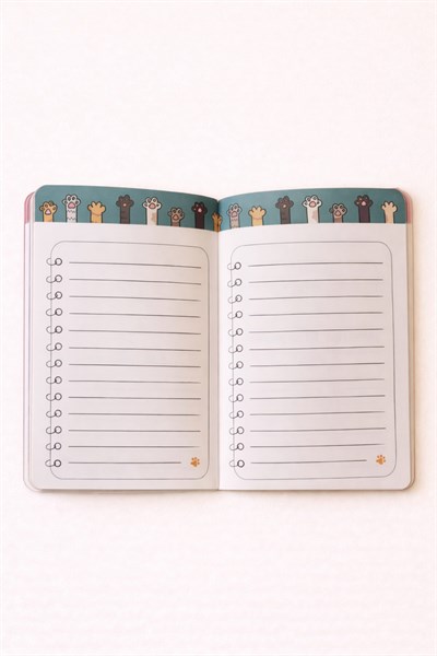 Zamansız Kediler Stickerlı Haftalık Plan Ajandası 15X21cm(Pencere)