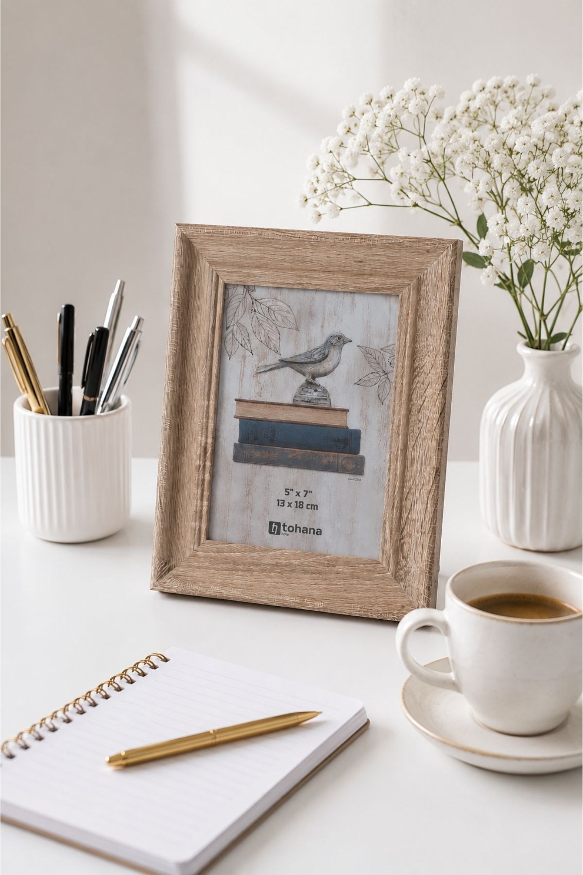 13X18 Cm Ahşap Görünümlü Masa Üstü Çerçeve