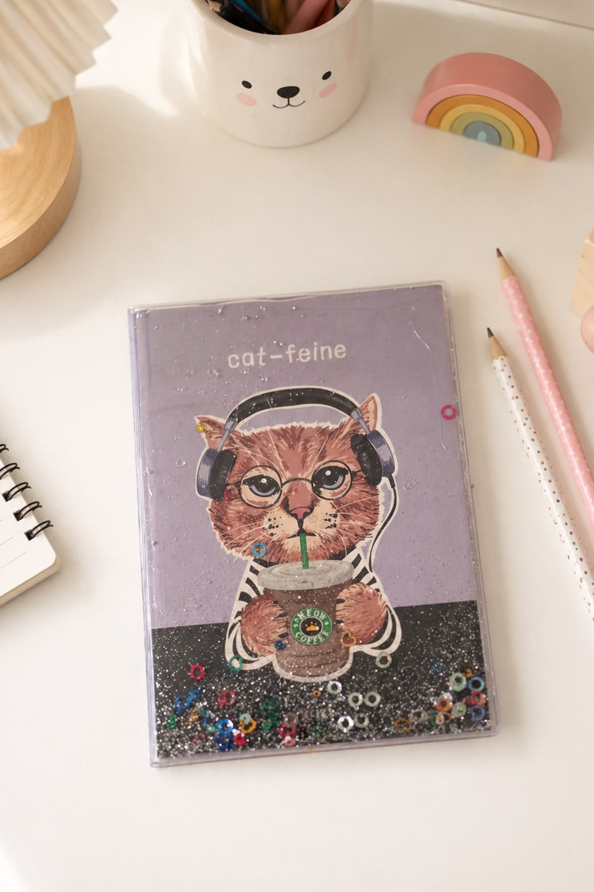 20 Cm Sulu Pullu Feine Noktalı Kareli Çizgili Çizgisiz Defter