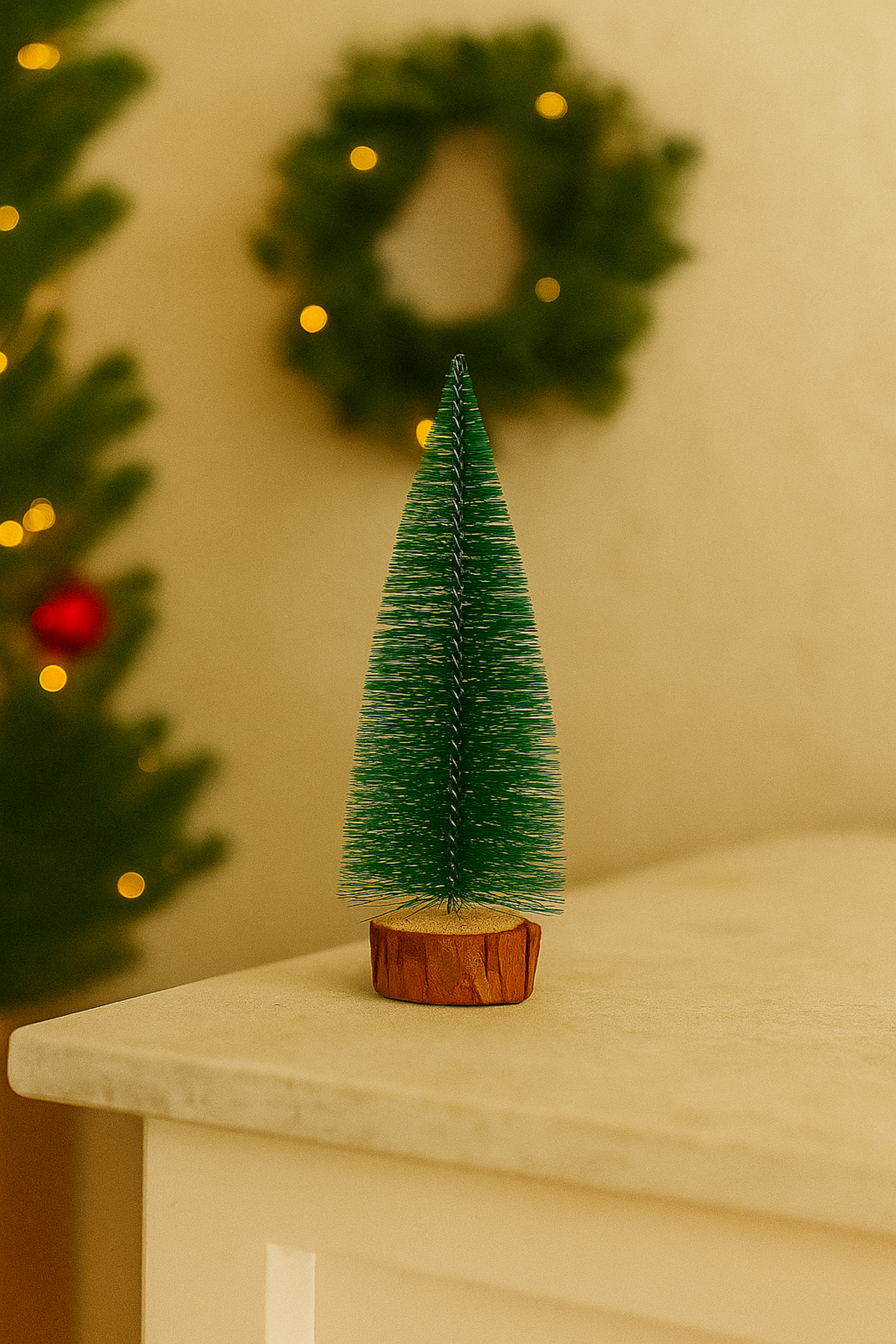 20 Cm Yılbaşı Ağacı Çam Masa Süsü