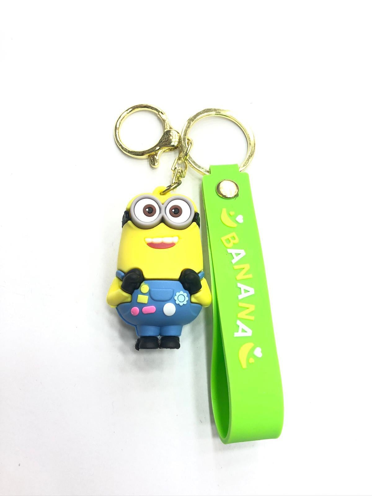 3D Bob Mınıon Silikon Anahtarlık