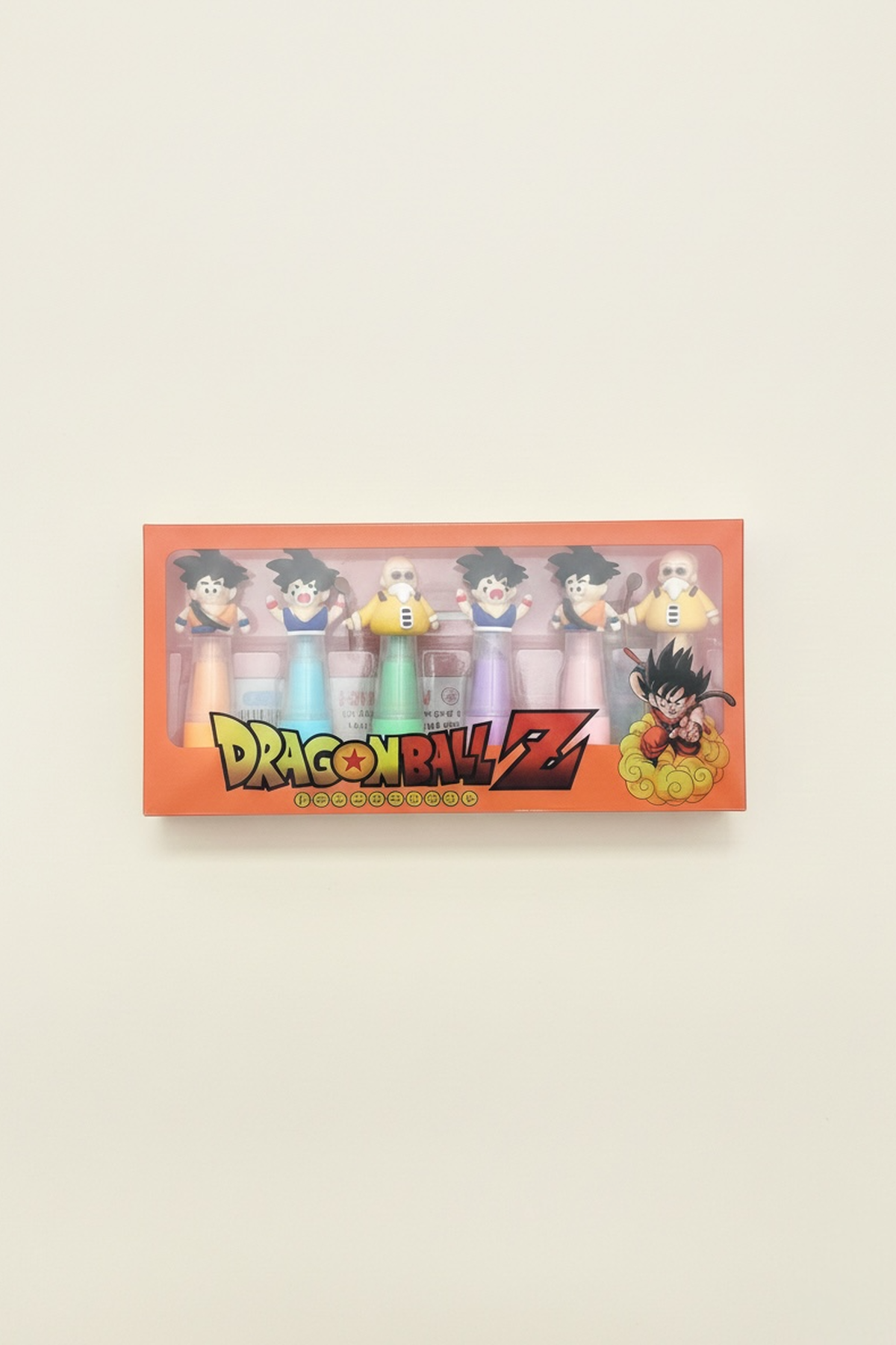 6'lı Dragonball Z Karakterleri Renkli Fosforlu Kalem