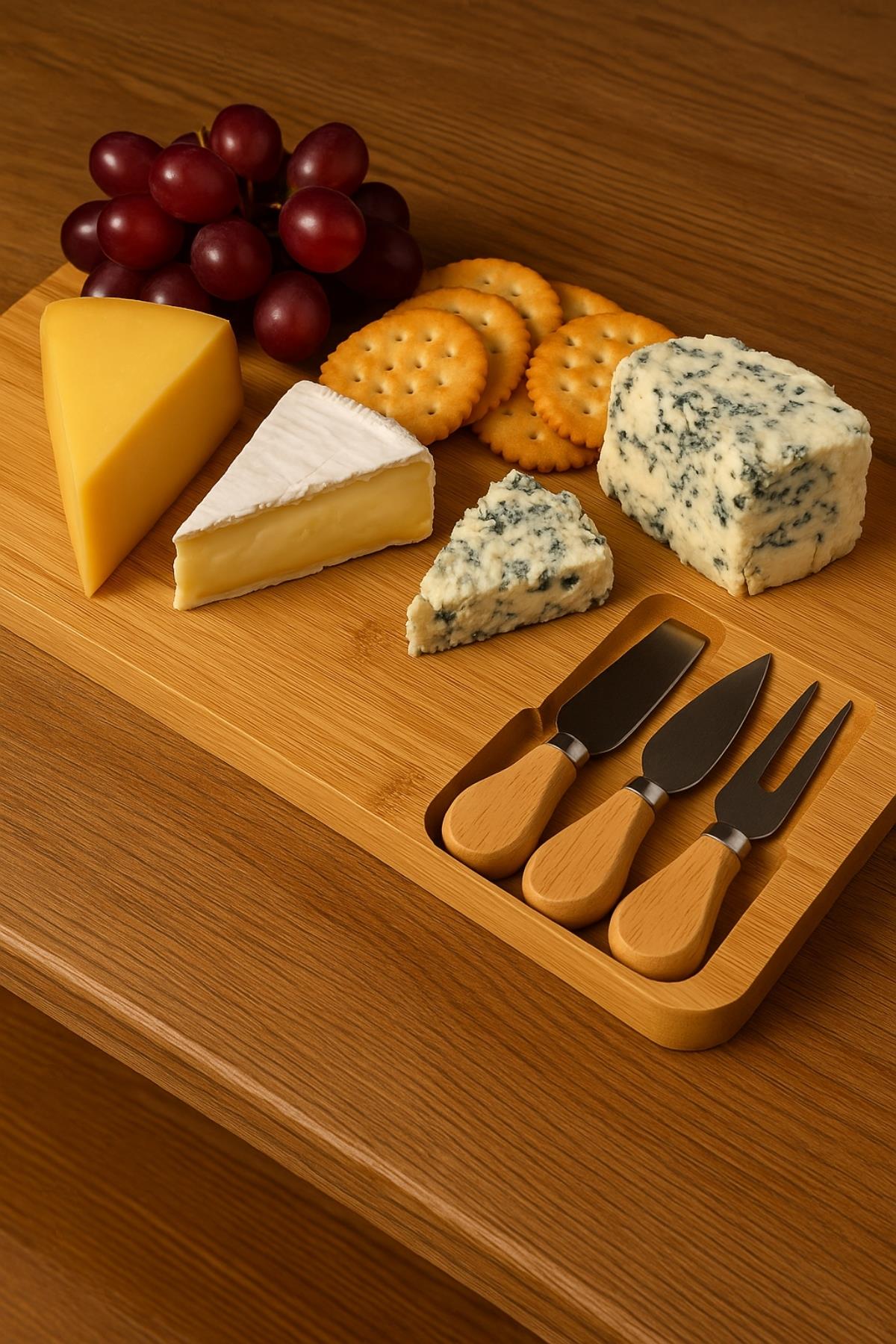 Ahşap Peynir Tabağı