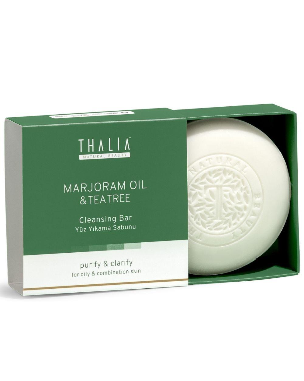 Akne Gidermeye & Gözenek Sıkılaştırmaya Yardımcı Doğal Katı Sabun 120 gr Mercan Köşk (Marjoram)