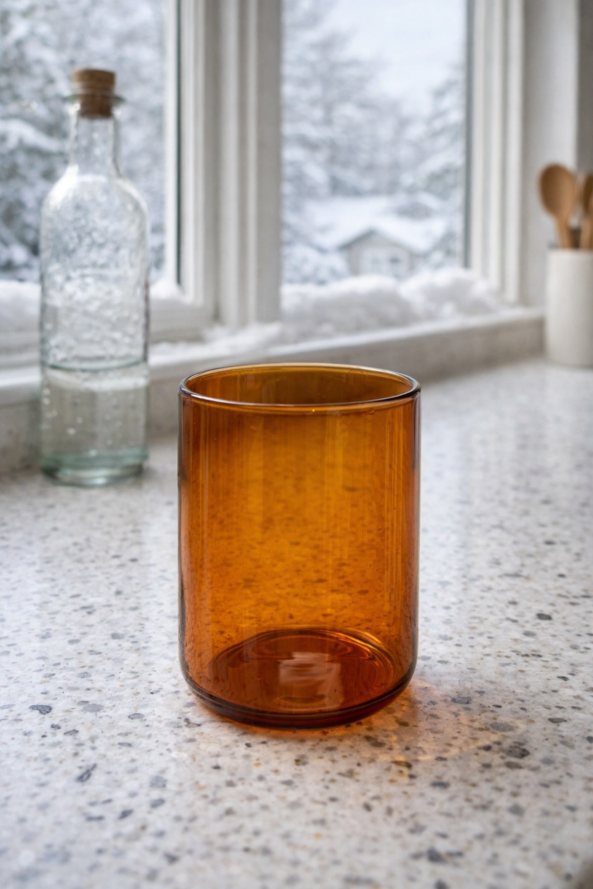 Amber Dörtlü Cam Bardak 290 Ml