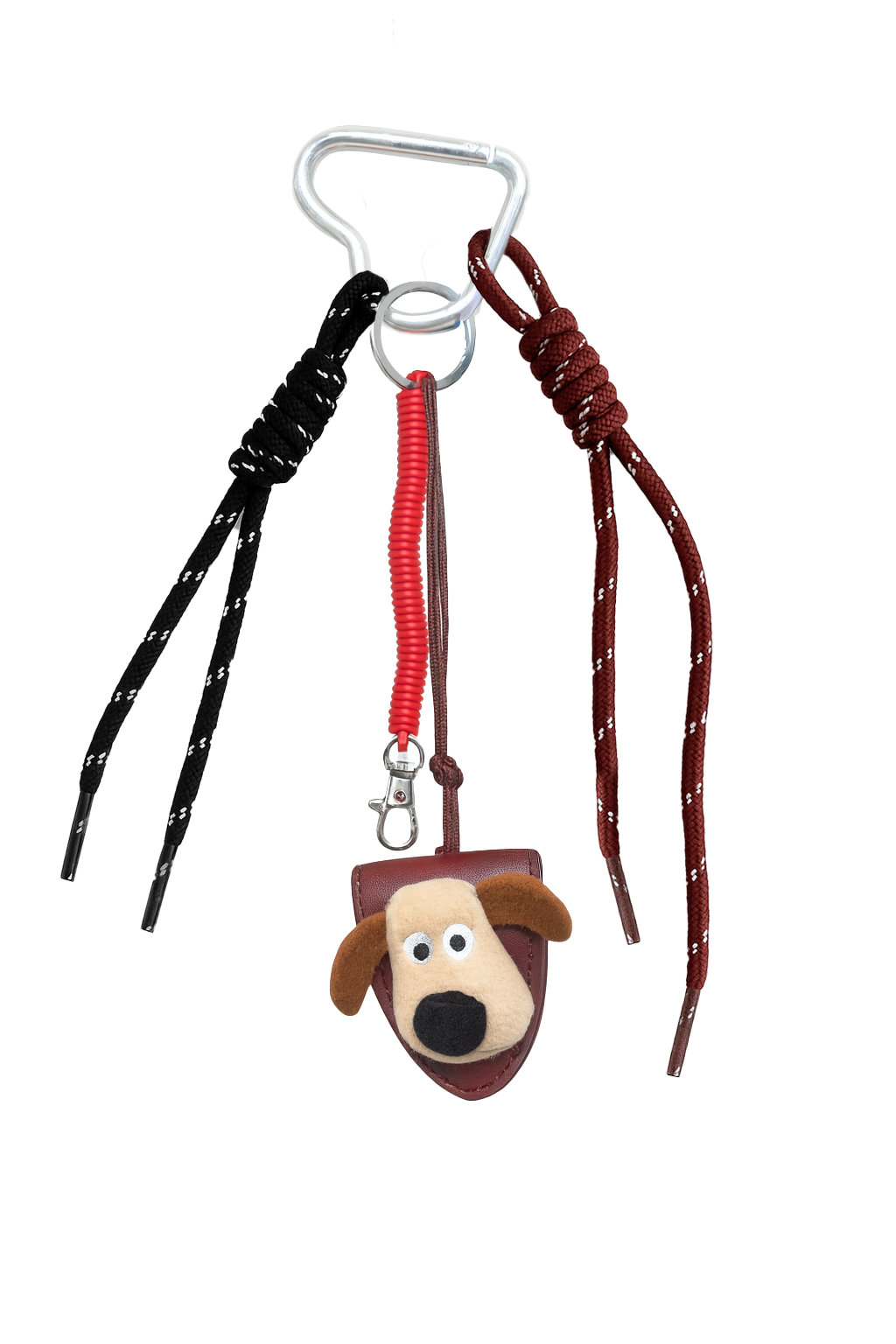 BORDO PELUŞ KÖPEK ÇANTA SÜSÜ