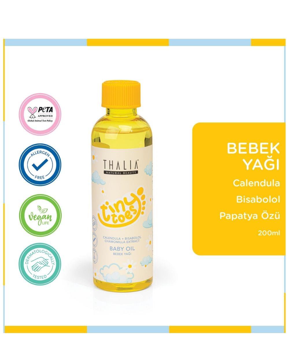 Calendula & Papatya Özlü Nemlendiricili Bebe Yağı 200ml