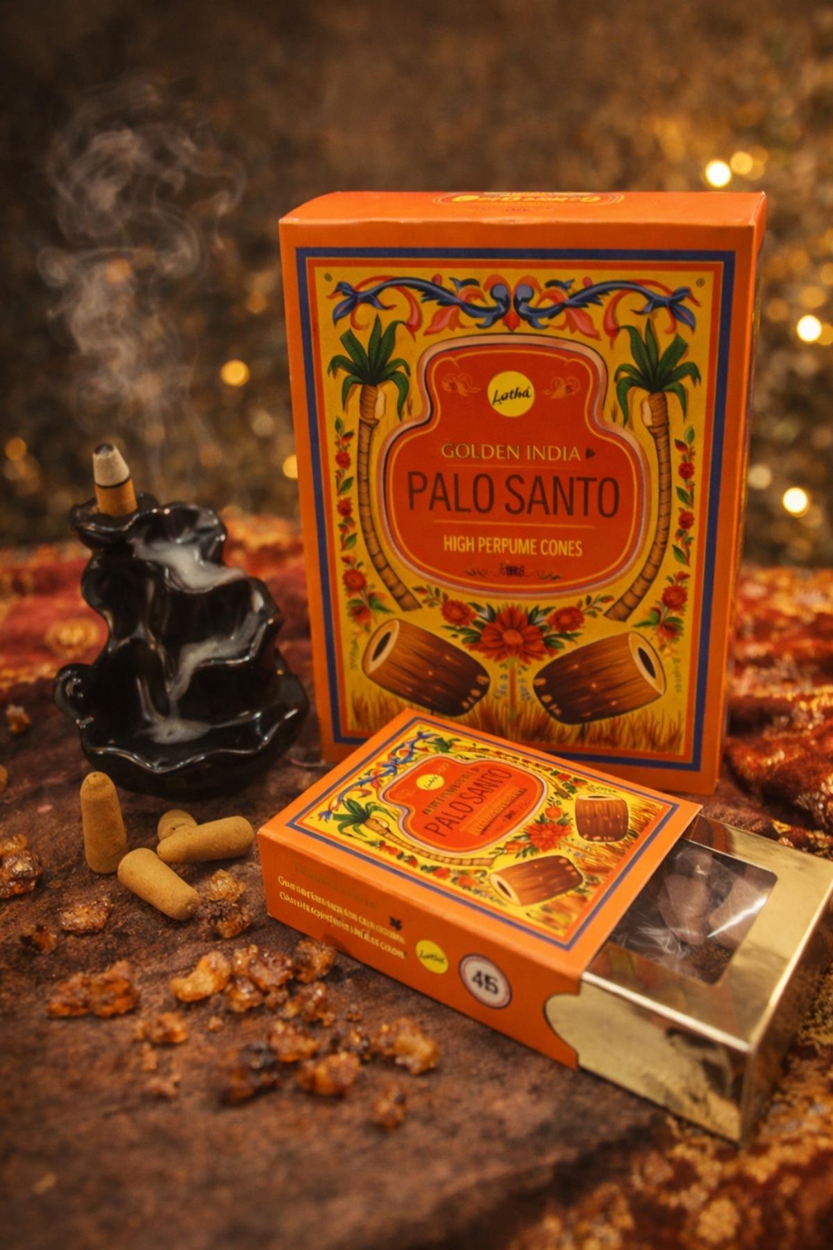 Golden İndia Palo Santo Ters Akış Tütsü