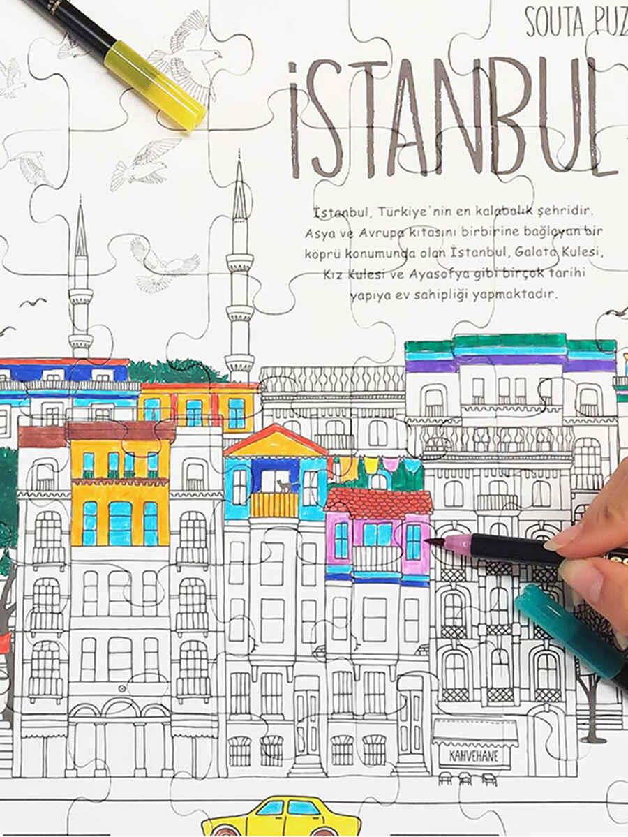 ''İstanbul'u Boya '' Boyama&Puzzle
