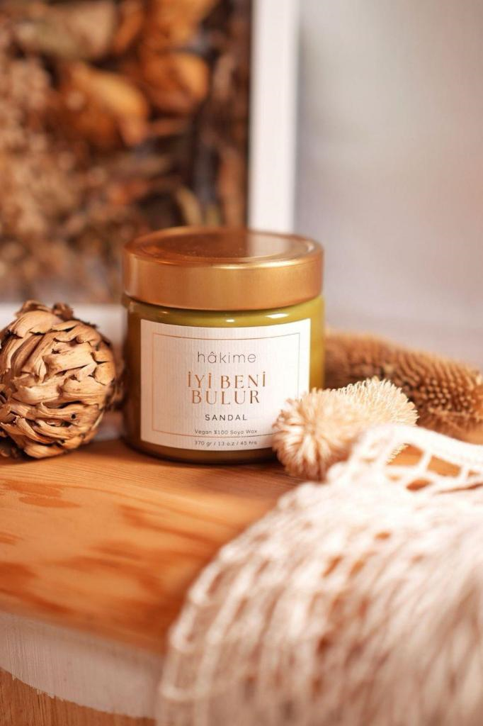 İyi Beni Bulur Vegan &100 Soya Wax 370 cc