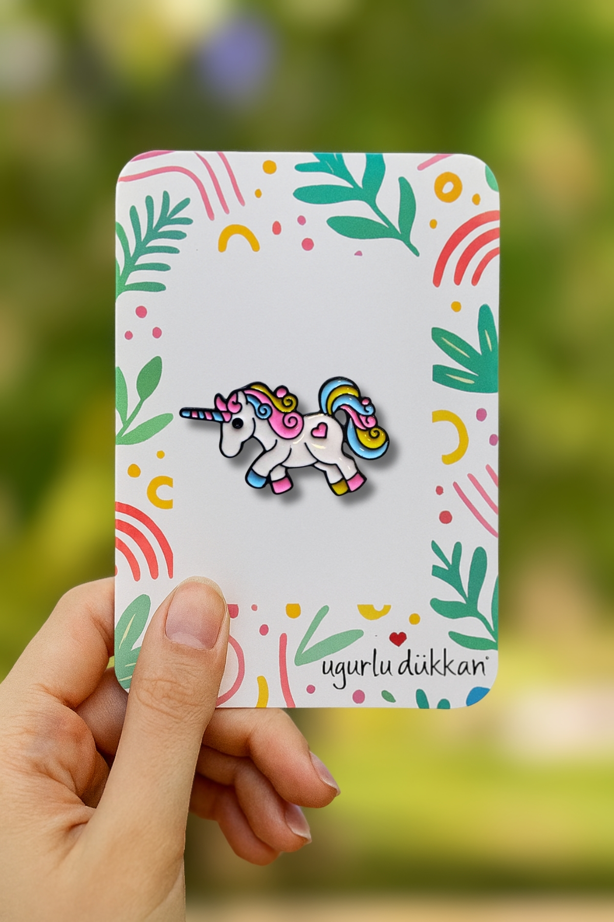 Kalpli Unicorn Rozeti