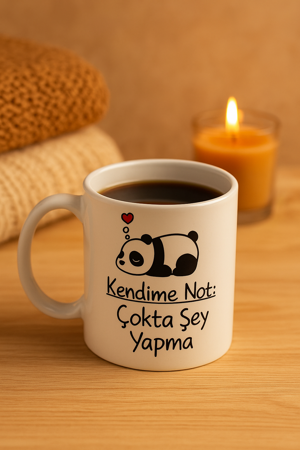 KENDİME NOT: ÇOKTA ŞEY YAPMA KUPA BARDAK