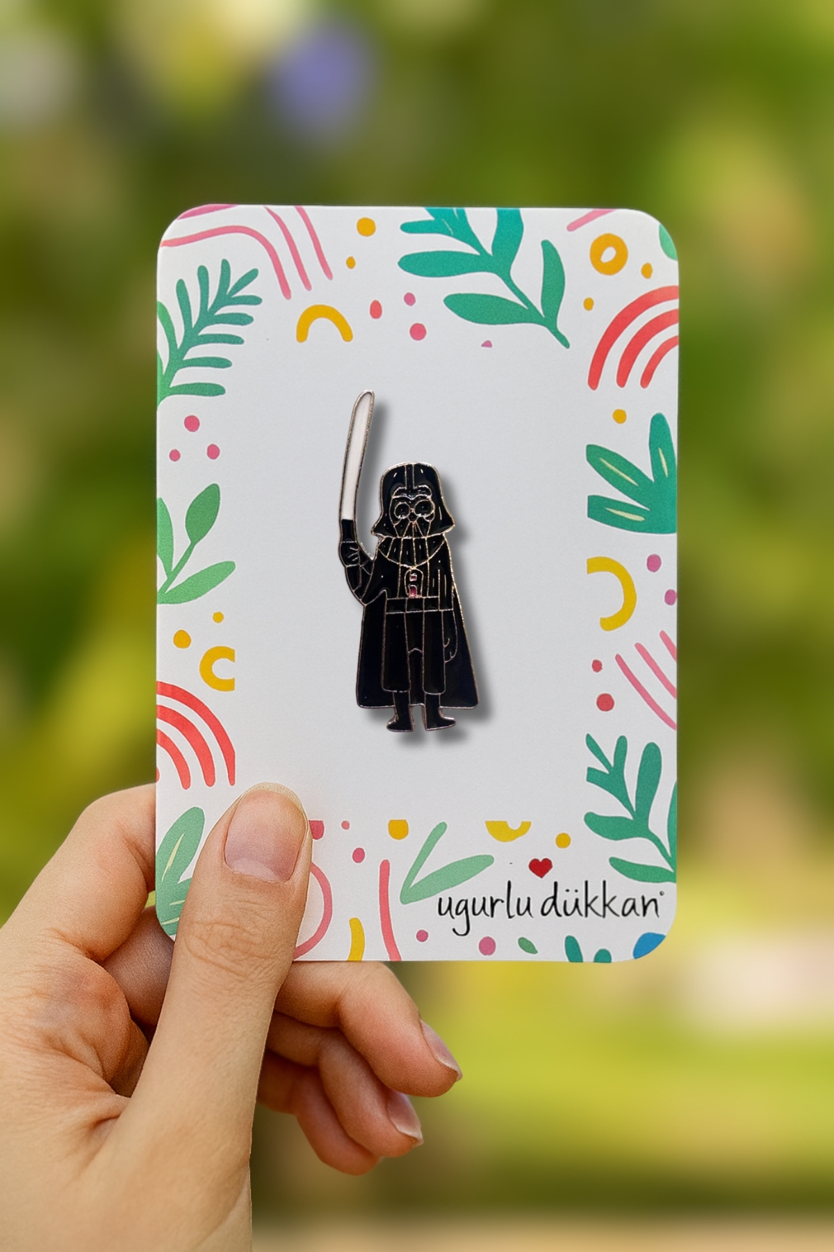 Kılıçlı Darth Vader Rozeti