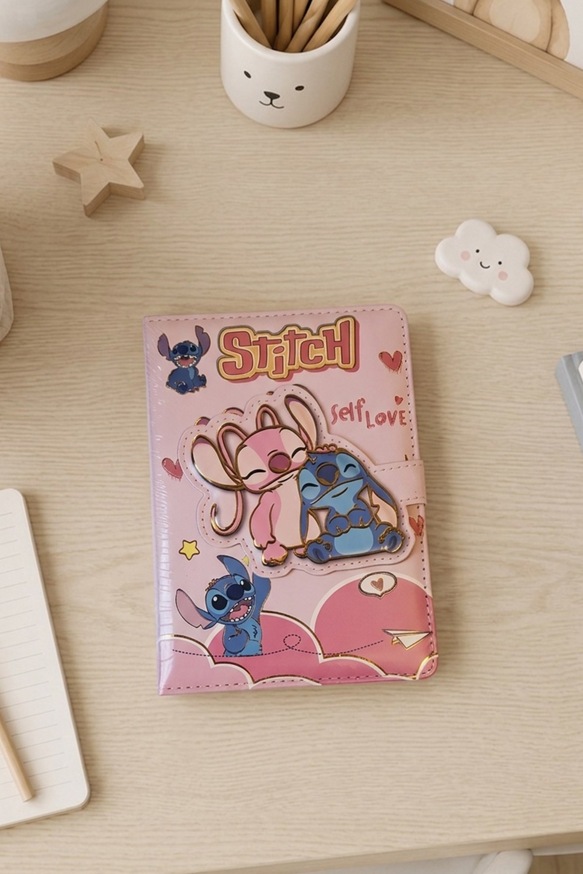 Love Stitch Mıknatıslı Defter