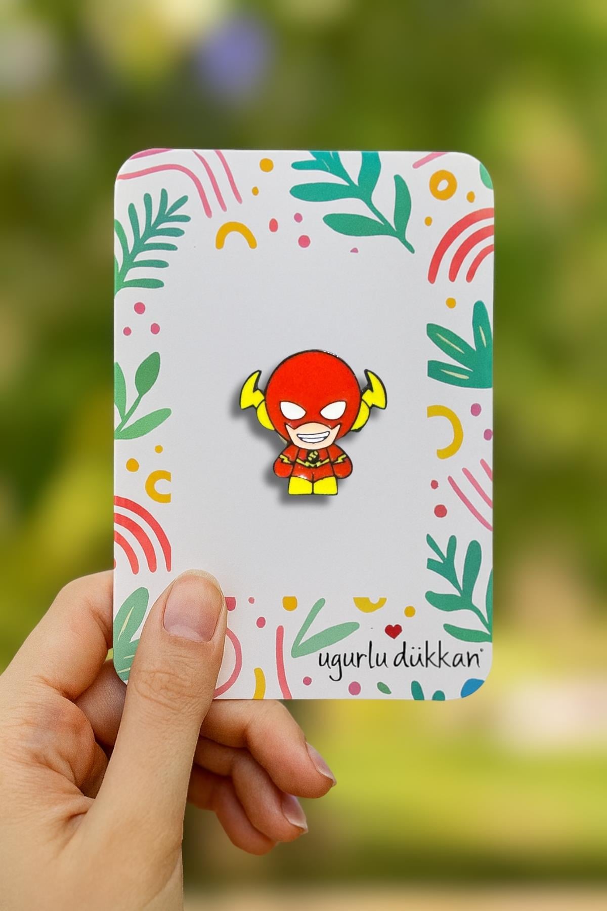 Mini Flash Karakter Rozeti