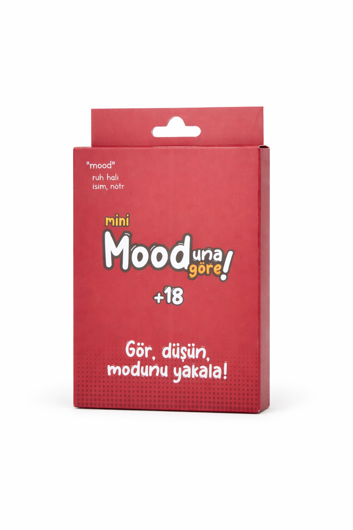 Mini Mooduna Göre Klasik +18 Oyun Kartı