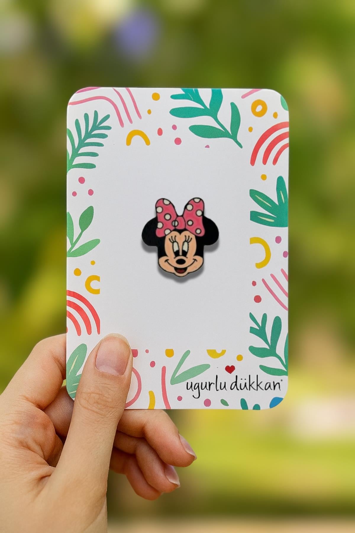Minnie Mouse Kafa Rozeti