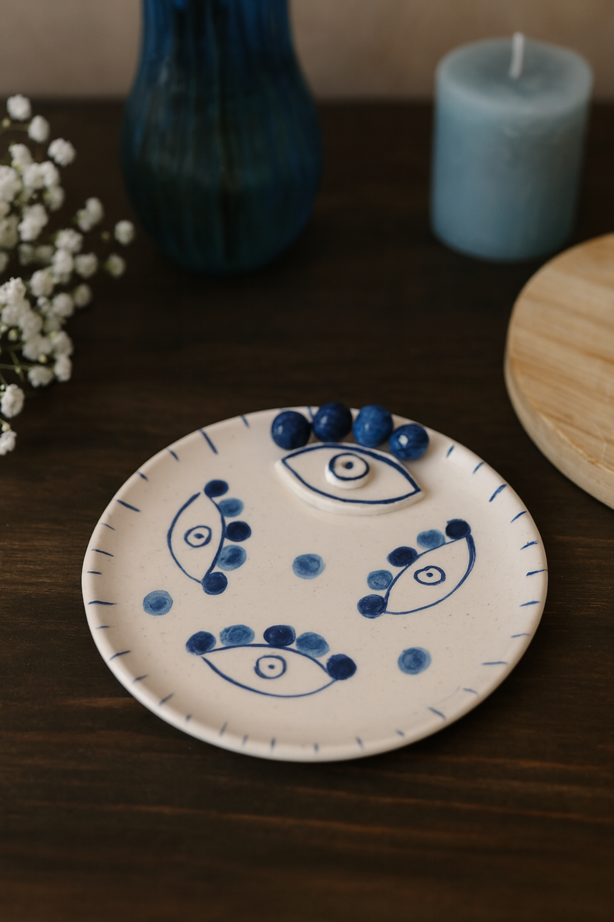 Nazar Göz Tabak (12Cm)