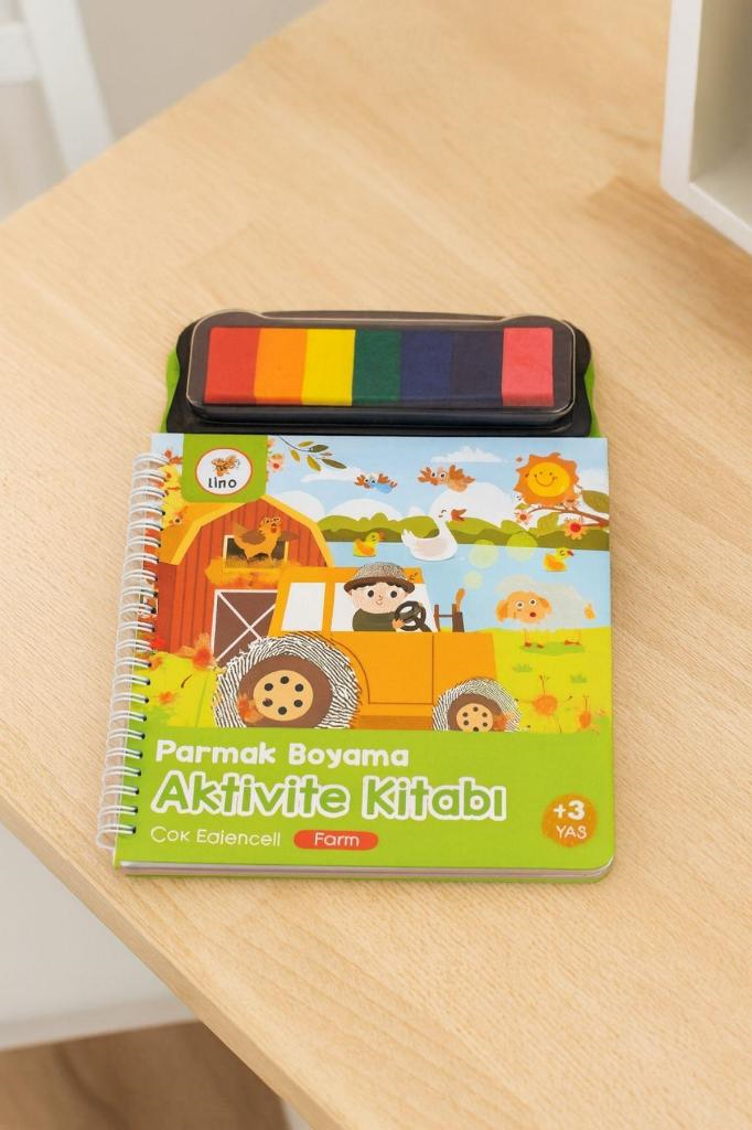 PARMAK BOYAMA AKTİVİTE KİTABI (FARM)
