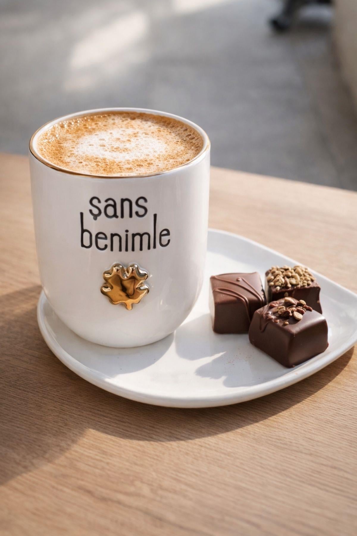 ŞANS BENİMLE ESPRESSO BARDAĞI