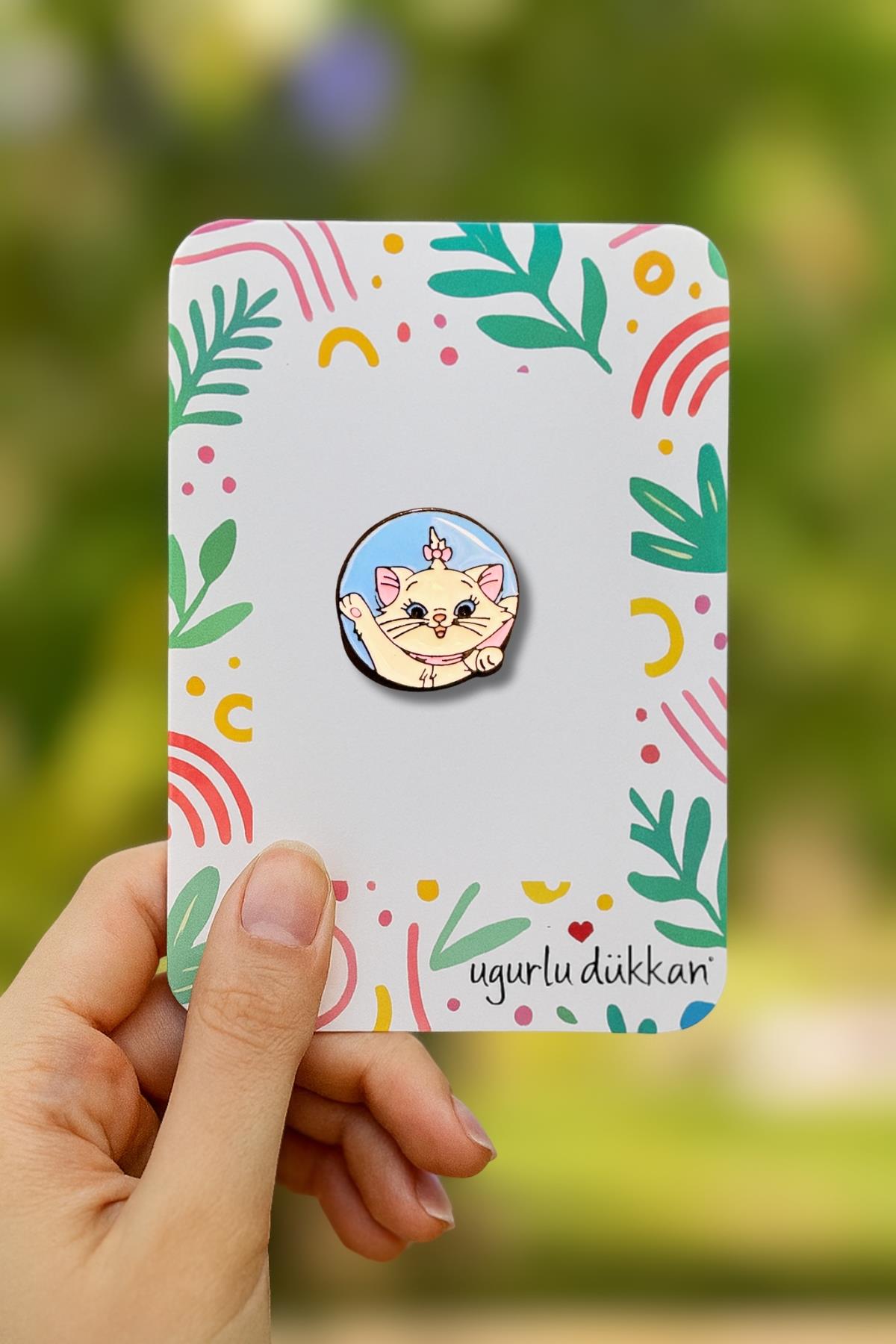 Sevimli Kedi Marie Rozeti