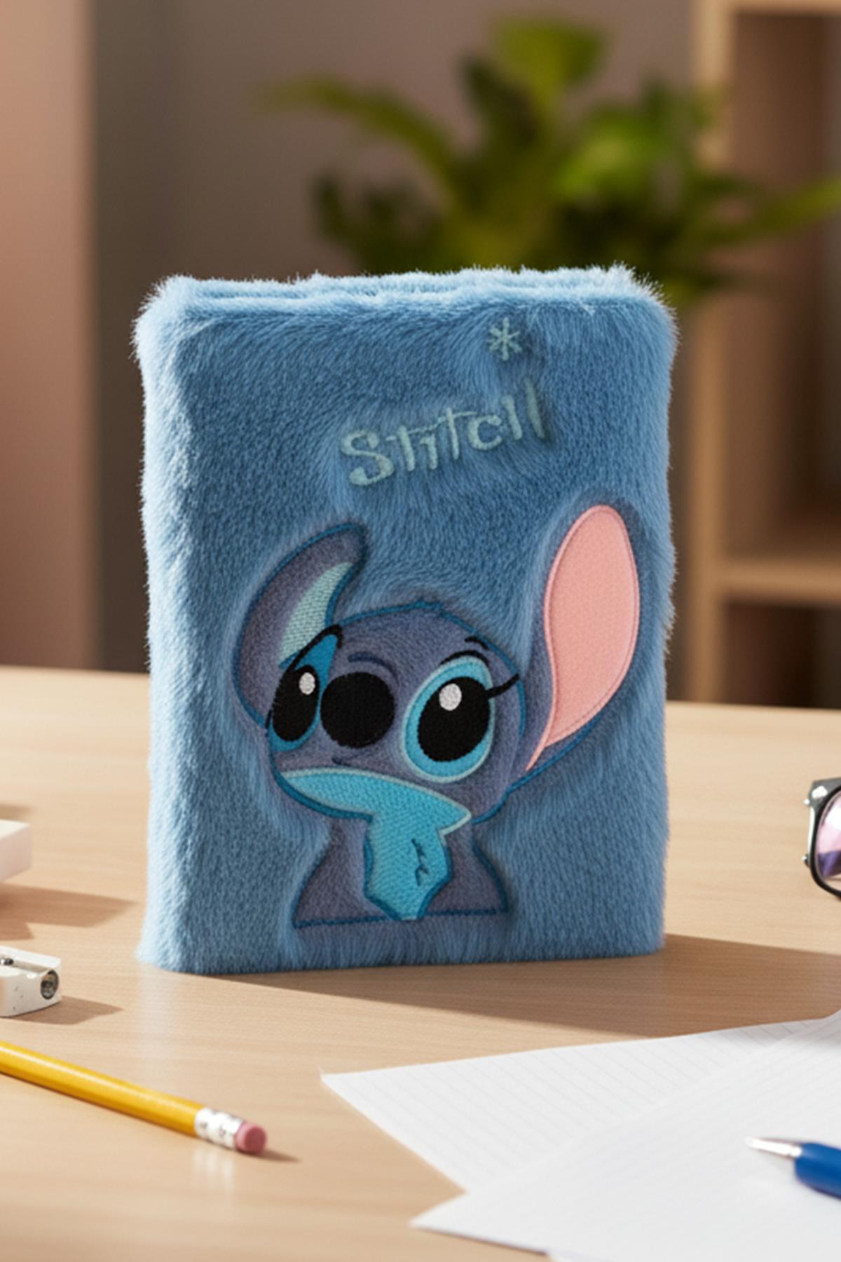 STITCH PELUŞ DEFTER MAVİ
