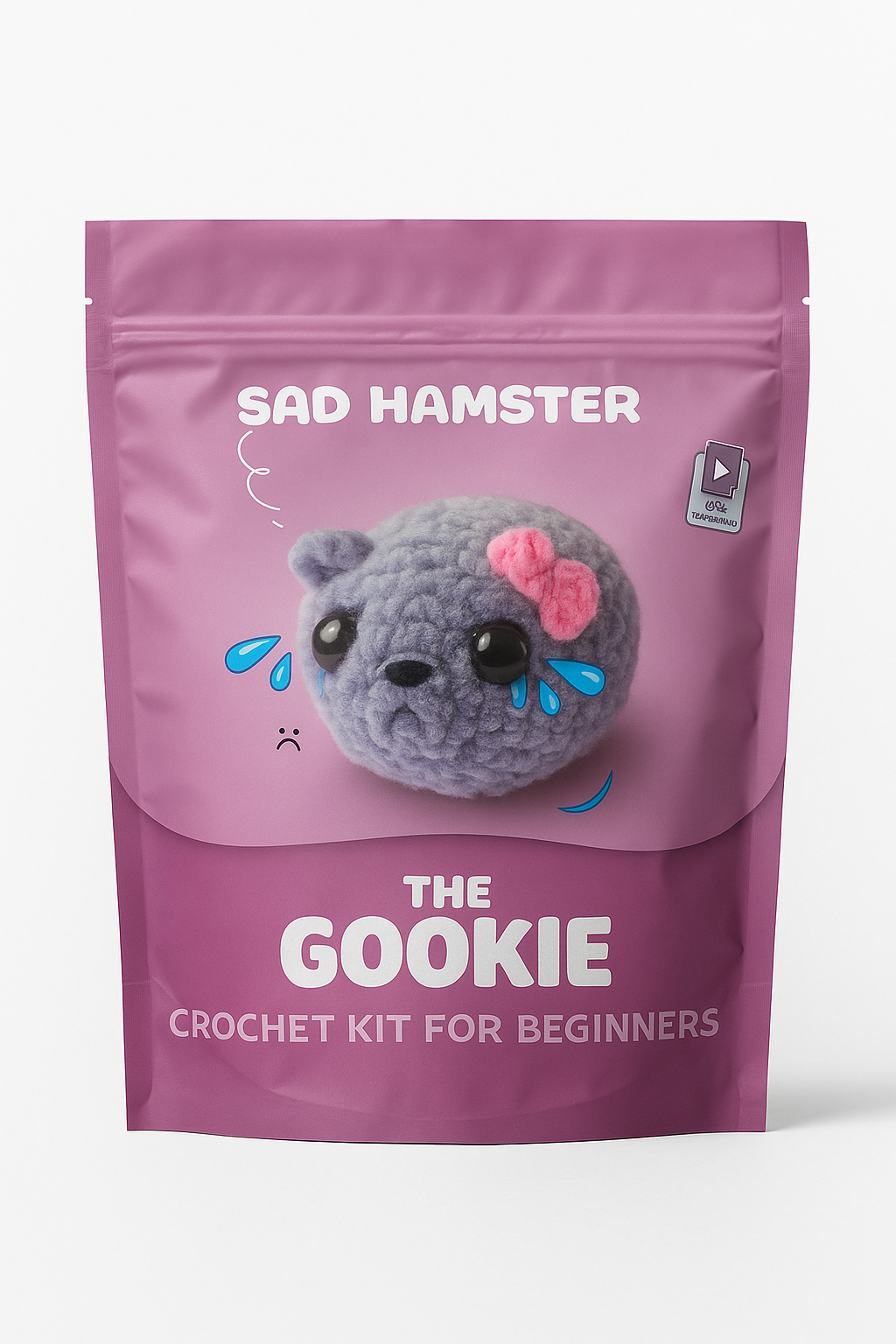 THE GOOKIE AMIGURUMI CROCHET HAMSTER